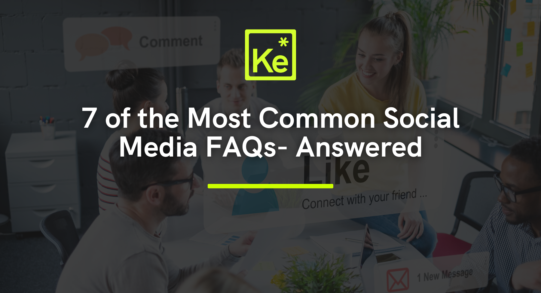 7 of the Most Common Social Media FAQs- Answered