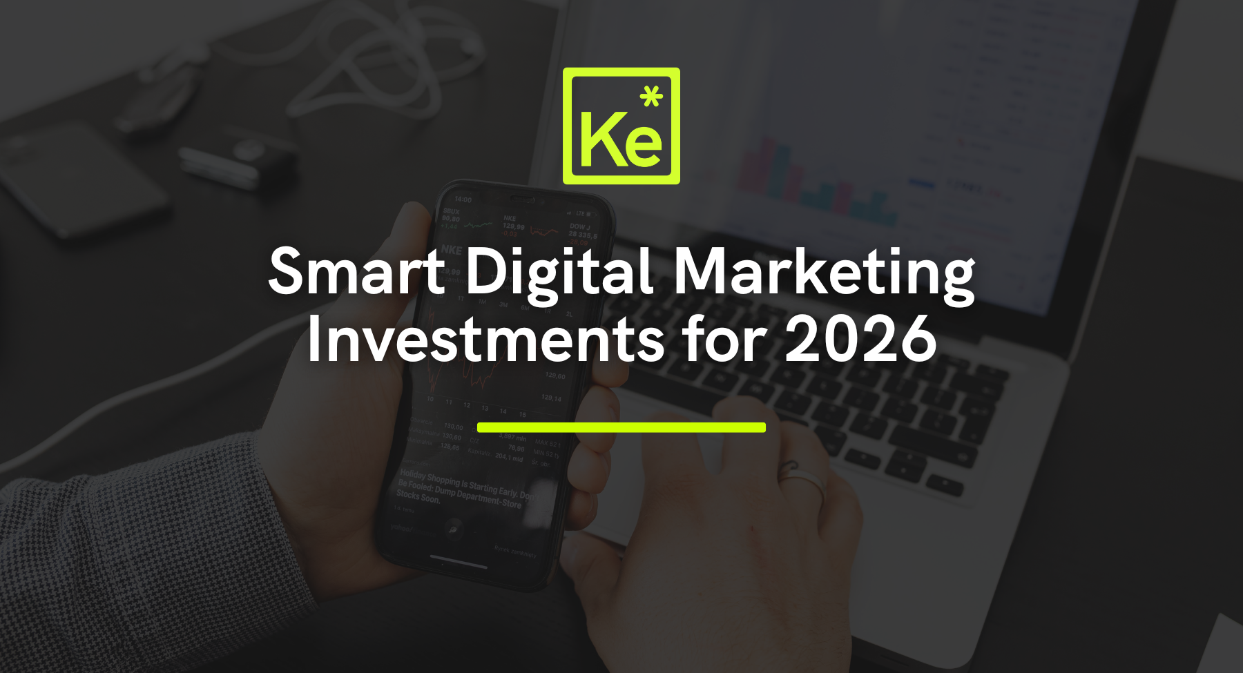 Template digital marketing investments