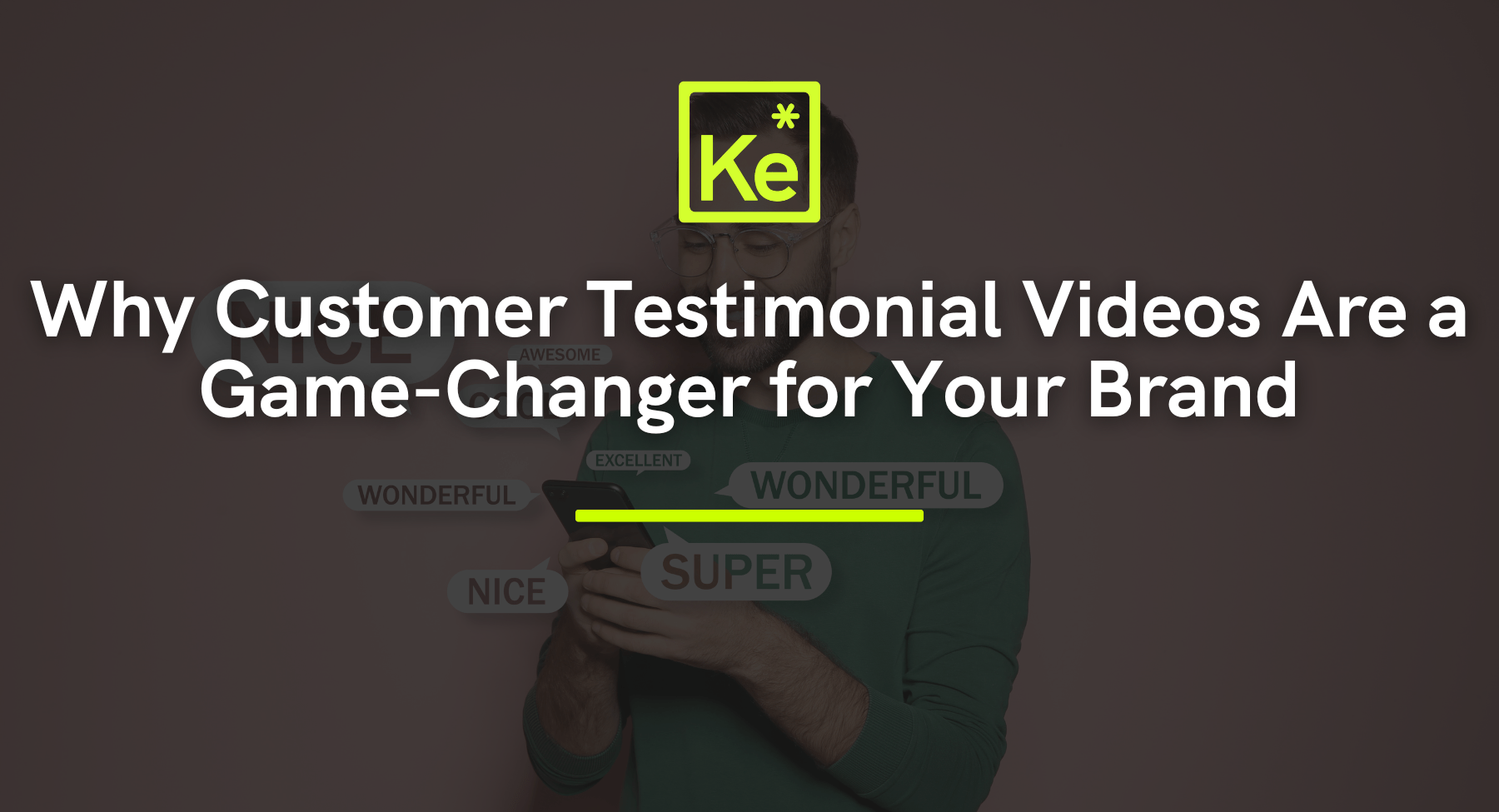 Why Customer Testimonial Videos Are a Game-Changer for Your Brand - KreativElement blog post Why Customer Testimonial Videos Are a Game-Changer for Your Brand - KreativElement blog post